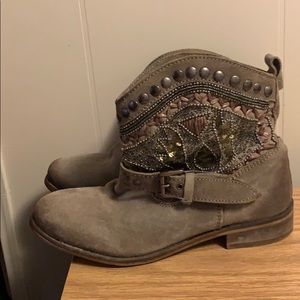 Naughty monkey ankle bootie